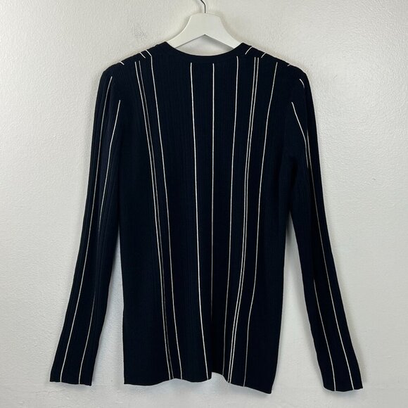 NWT Theory Hankson Striped Cardigan Size M - Picture 6 of 12